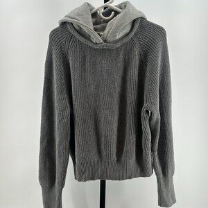Sweater with hoodie